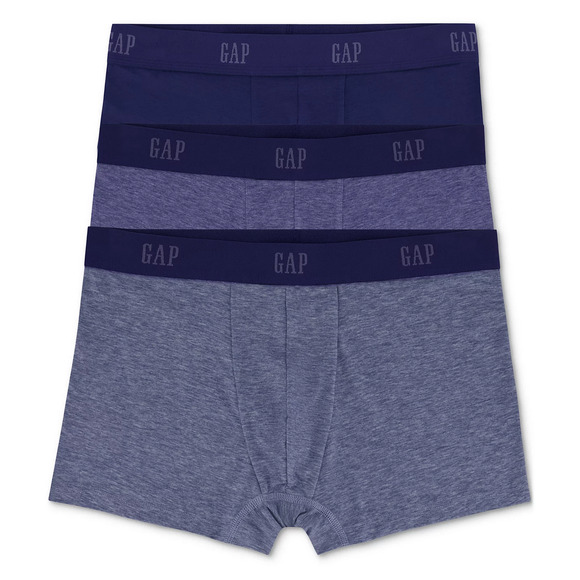GAP Men 3-Pk Contour Pouch 3" Trunks Blue Multi Size L - Picture 1 of 1